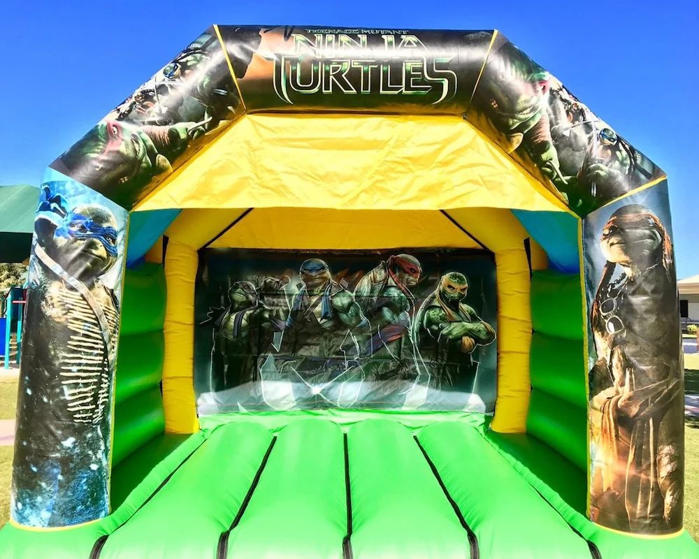 Teenage Mutant Ninja Turtles Bouncy Castle Hire Mandurah