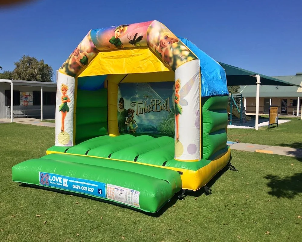 Tinkerbell Bouncy Castle Hire Rockingham