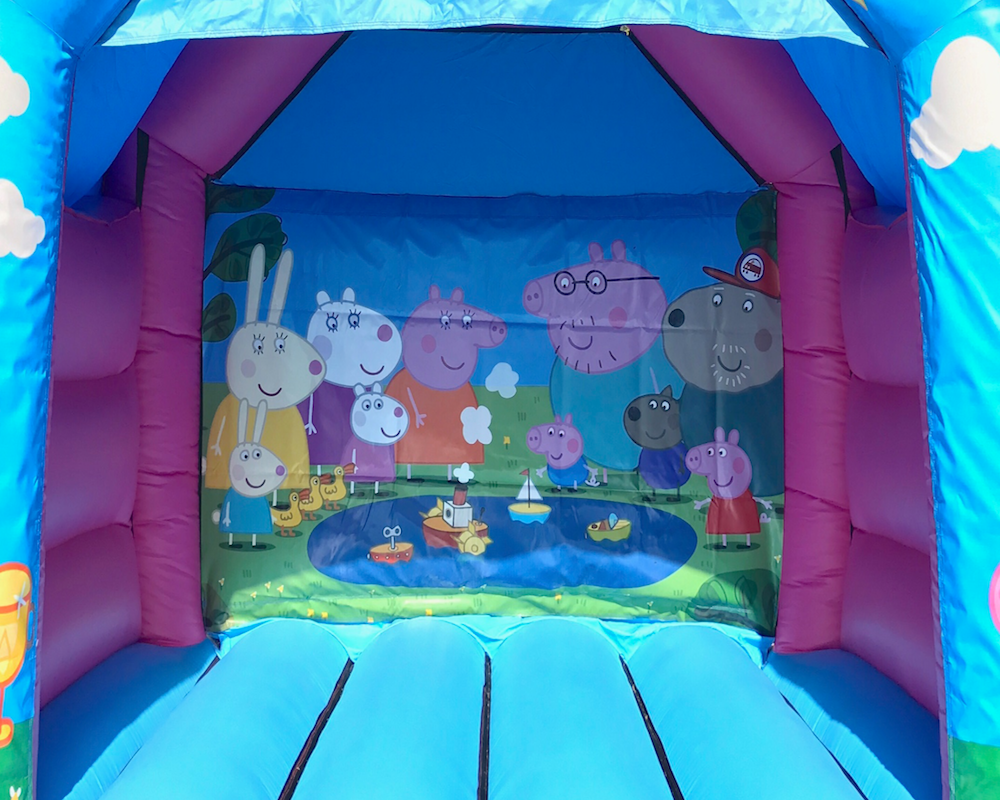 Peppa Pig combo bouncy castle hire 3