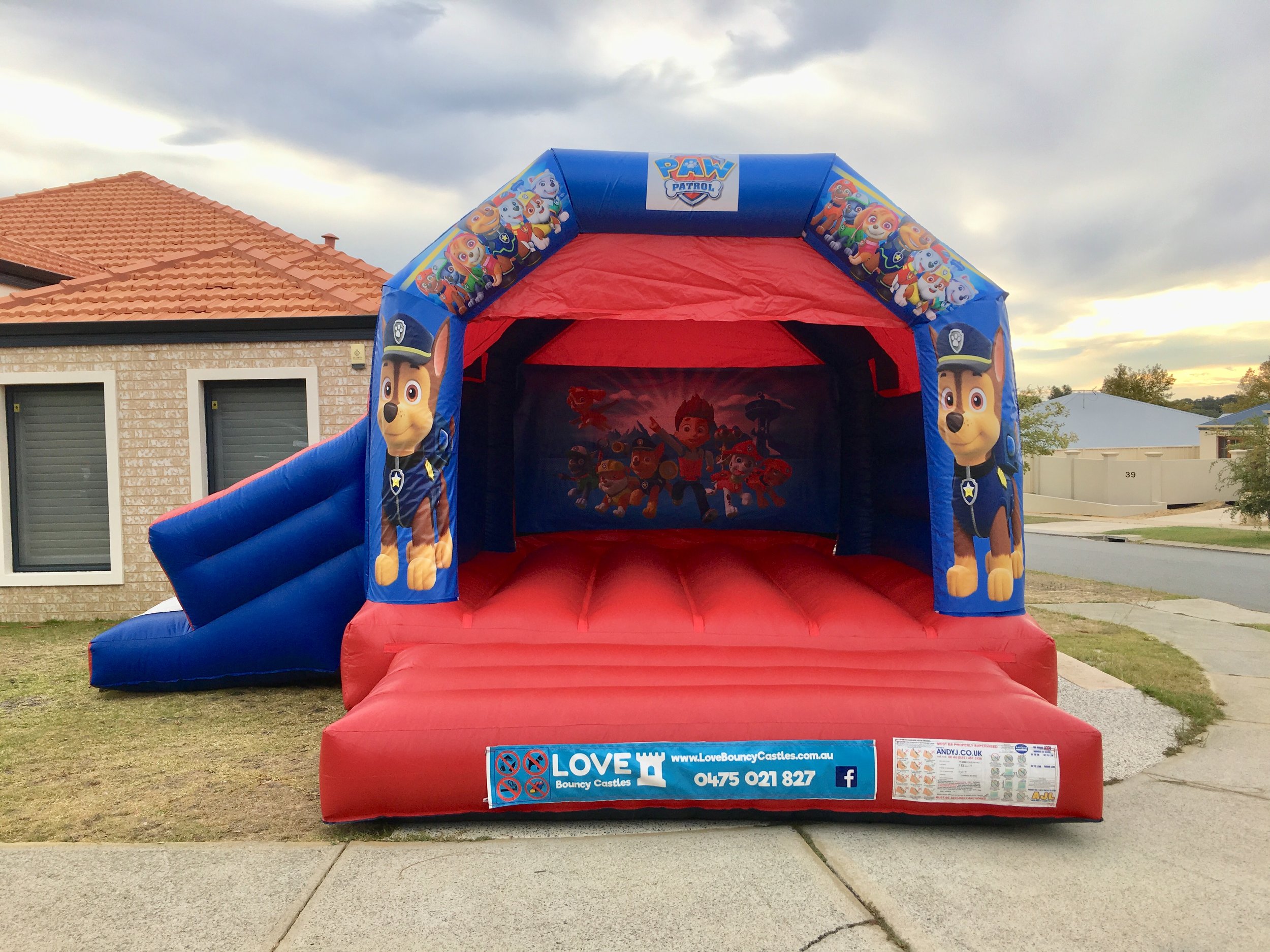 Paw Patrol Combo Bouncy Castle