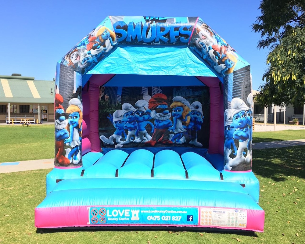 Smurfs Bouncy Castle