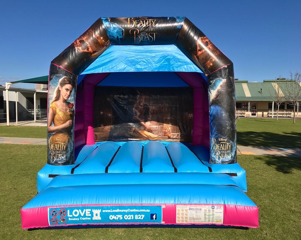 Beauty & The Beast Bouncy Castle