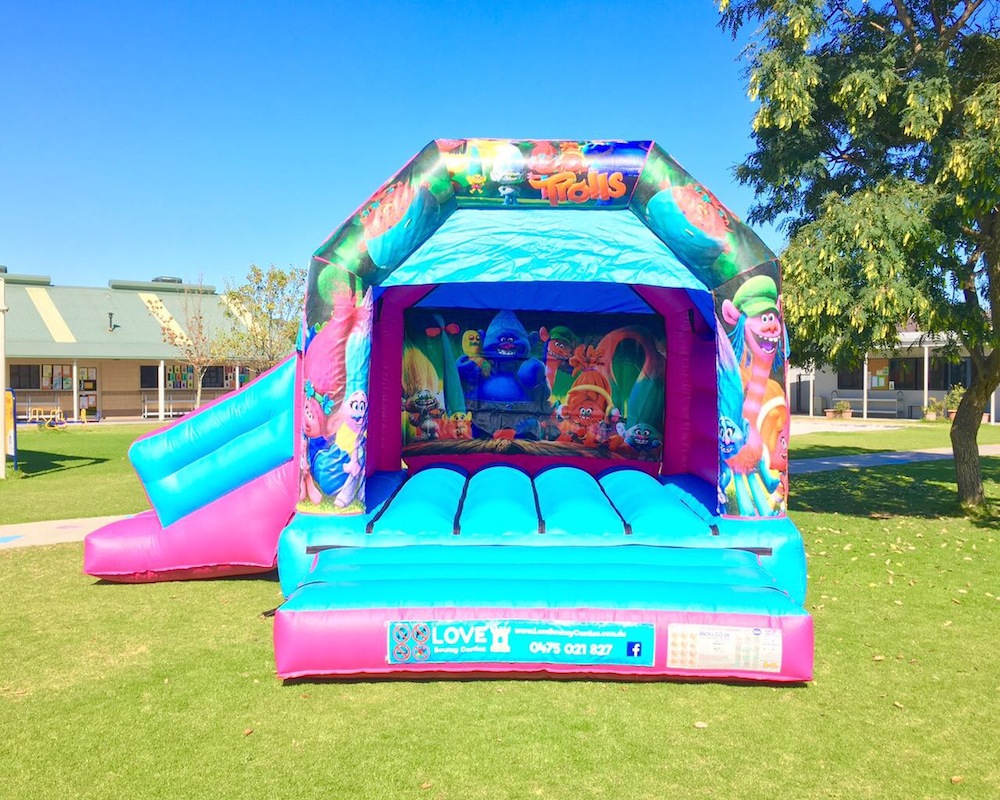 Trolls Combo Bouncy Castles