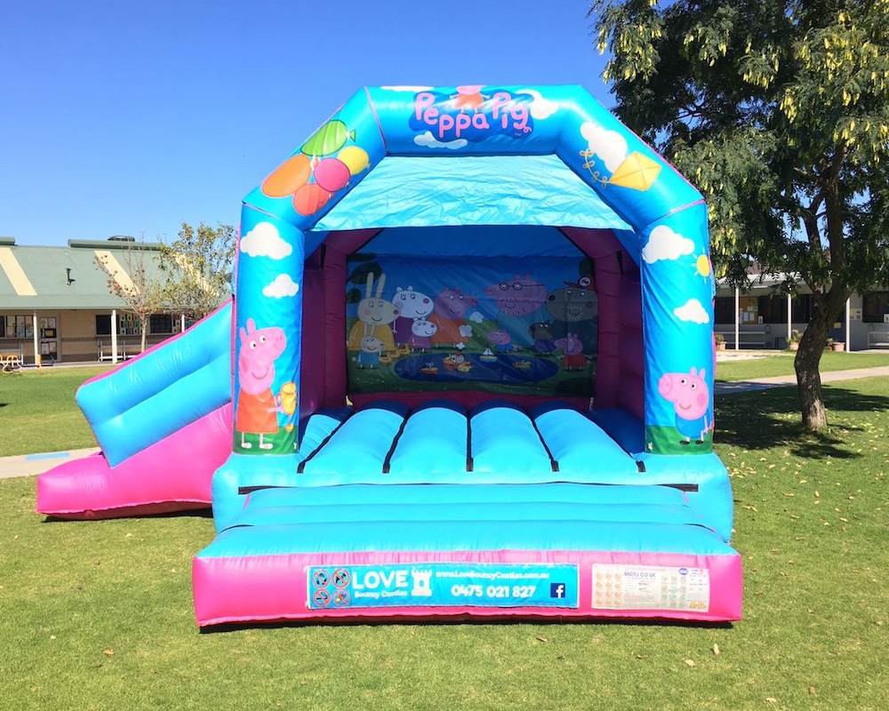 Peppa Pig Combo Bouncy Castle Hire