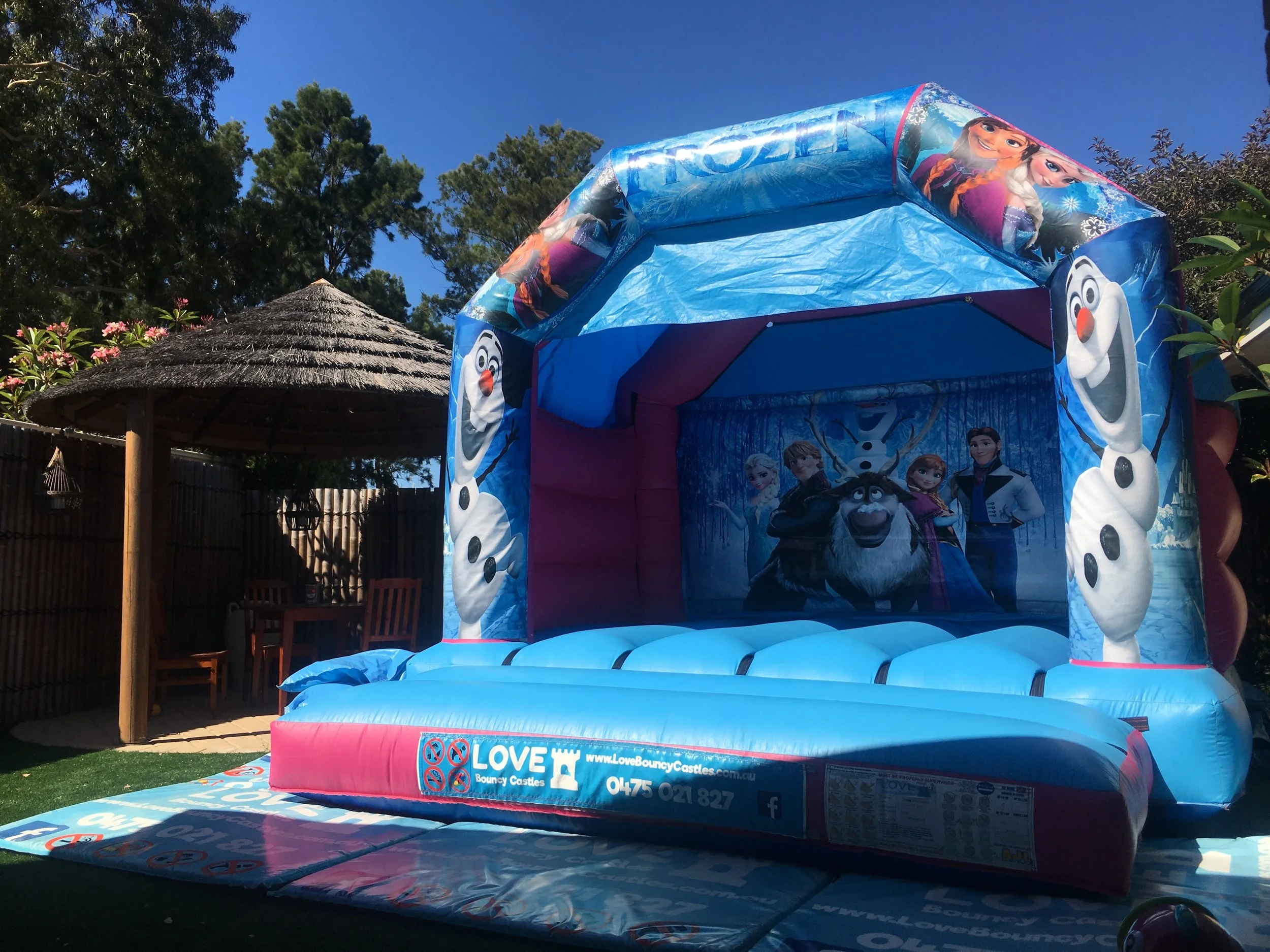 Frozen Bouncy Castle Hire Perth