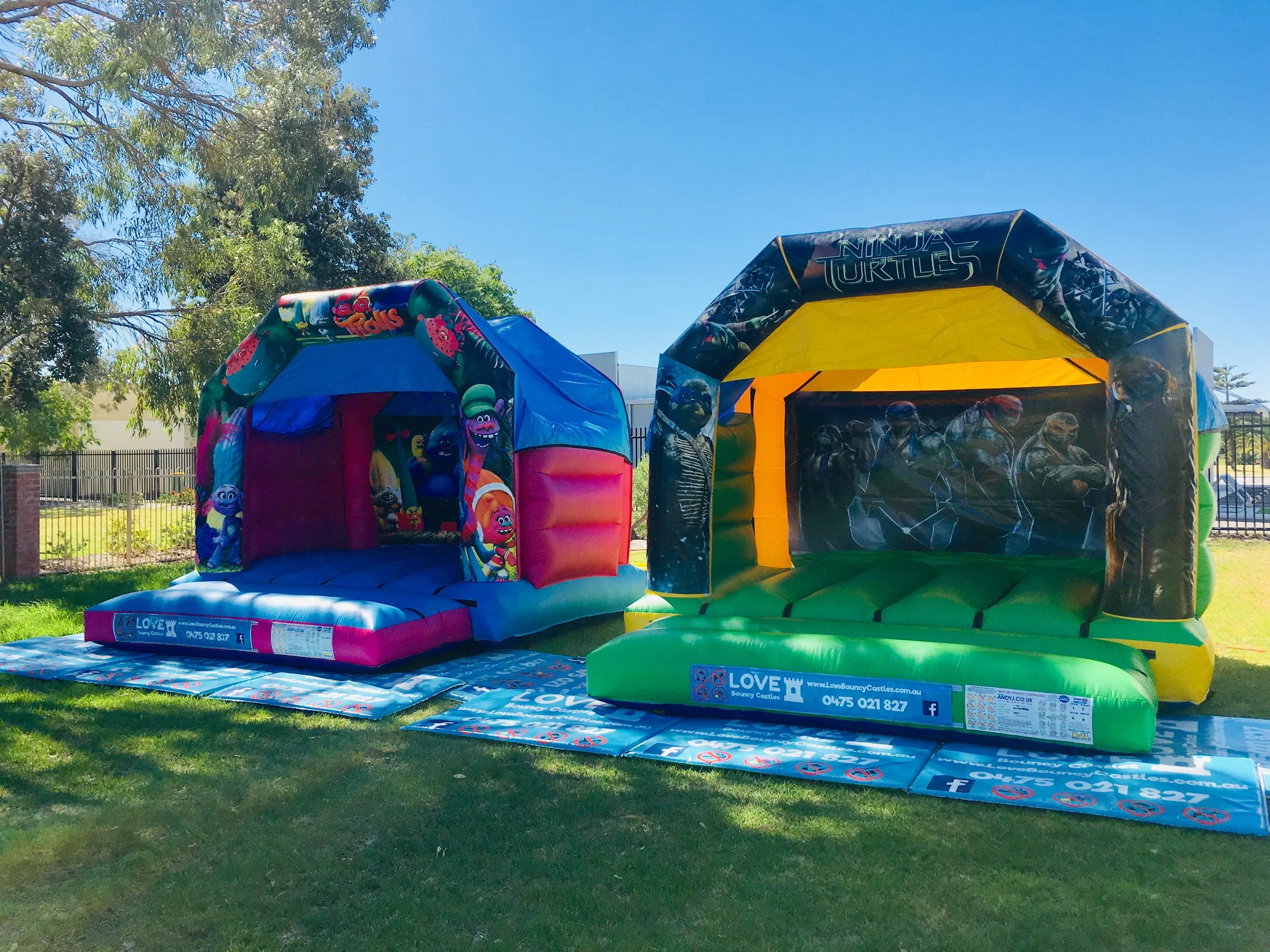 Trolls Bouncy Castle Hire Perth
