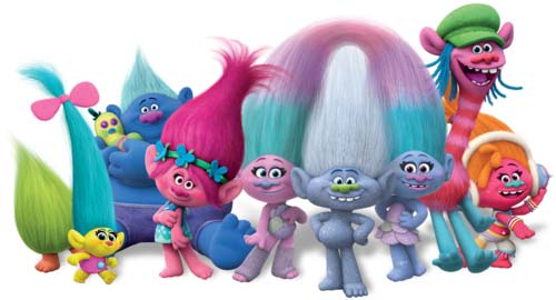 Trolls Bouncy Castle Hire Perth