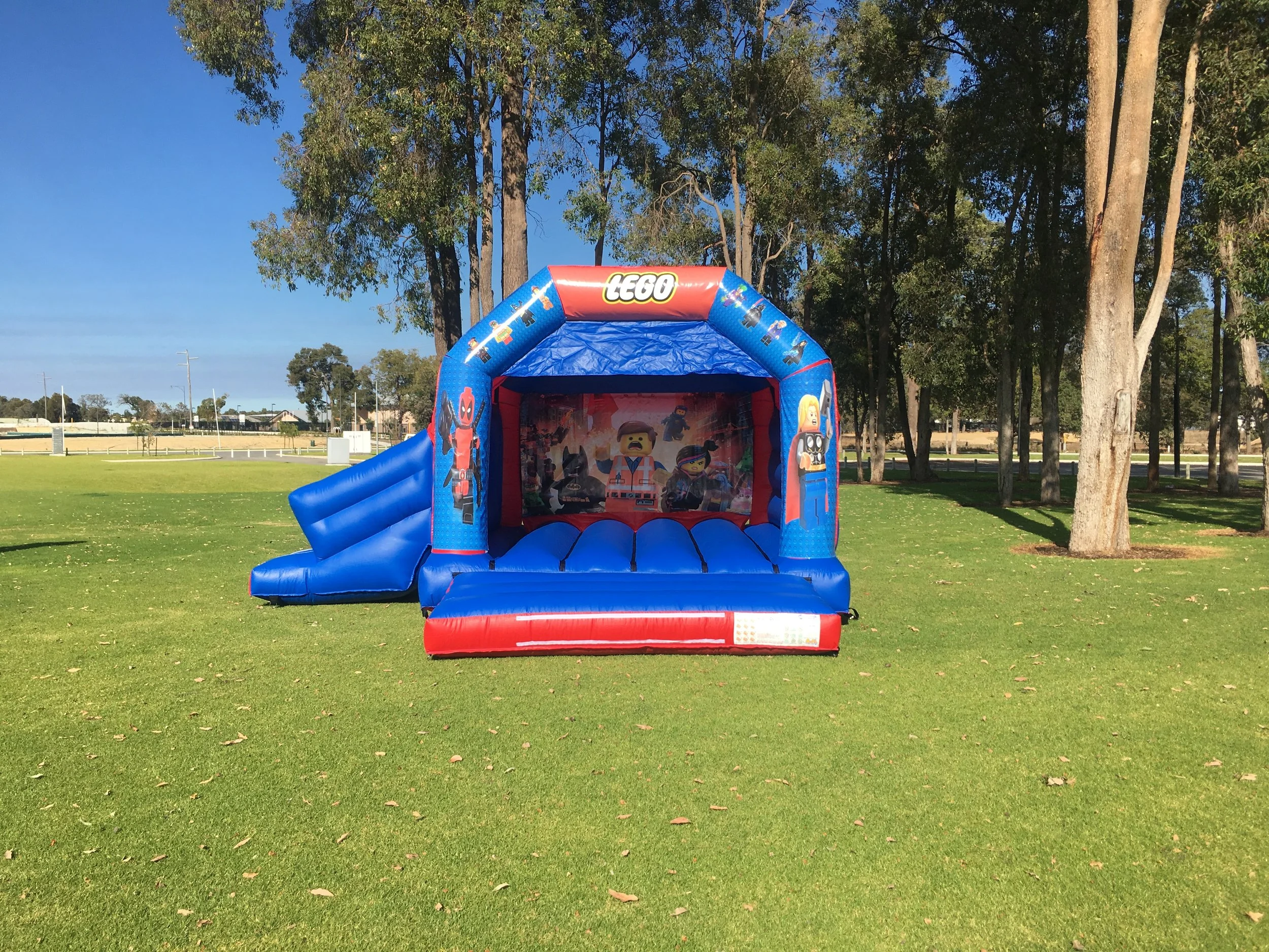 Lego Bouncy Castle Hire Perth - Love Bouncy Castle