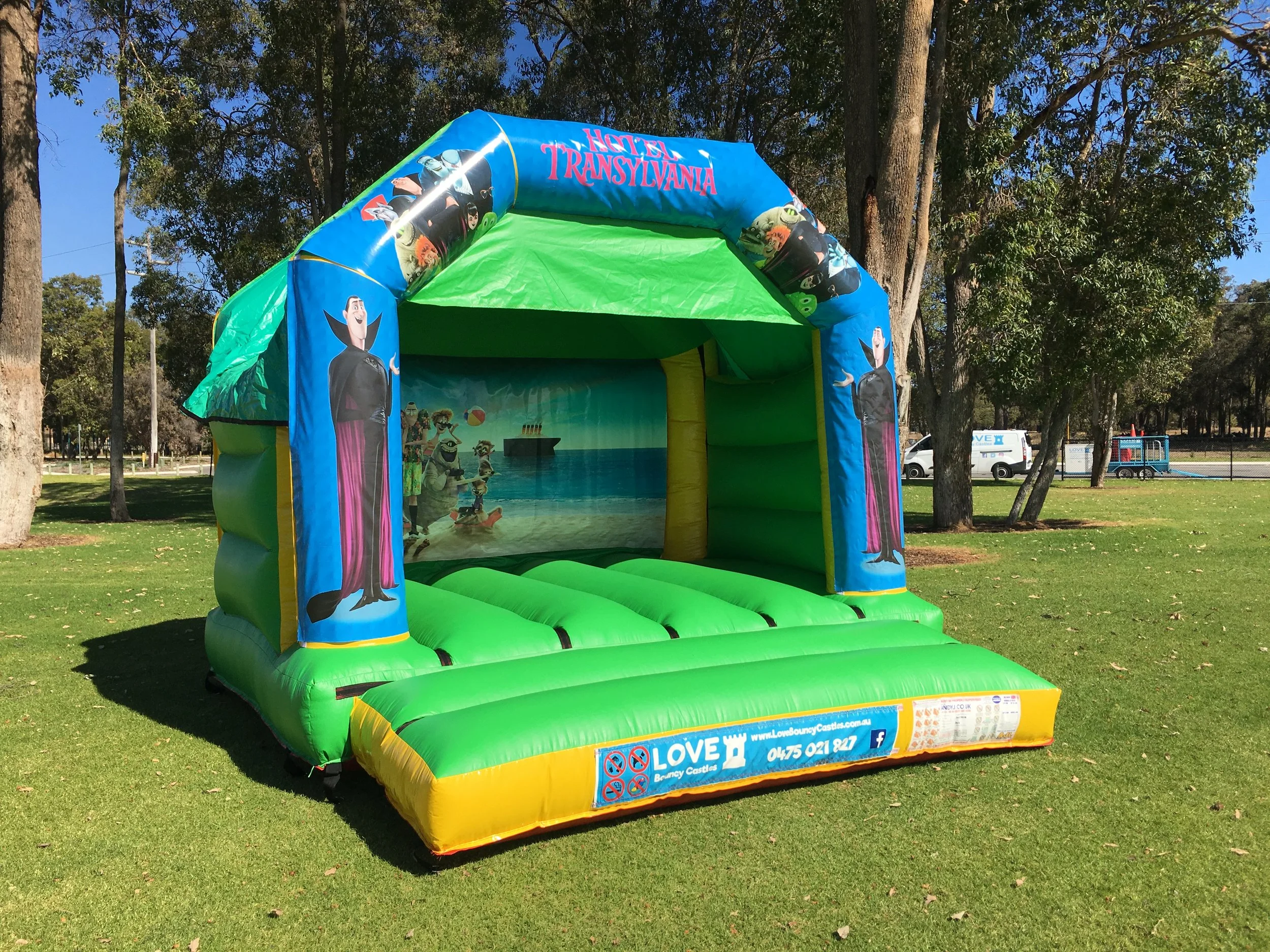 Cars Bouncy Castle Hire Rockingham