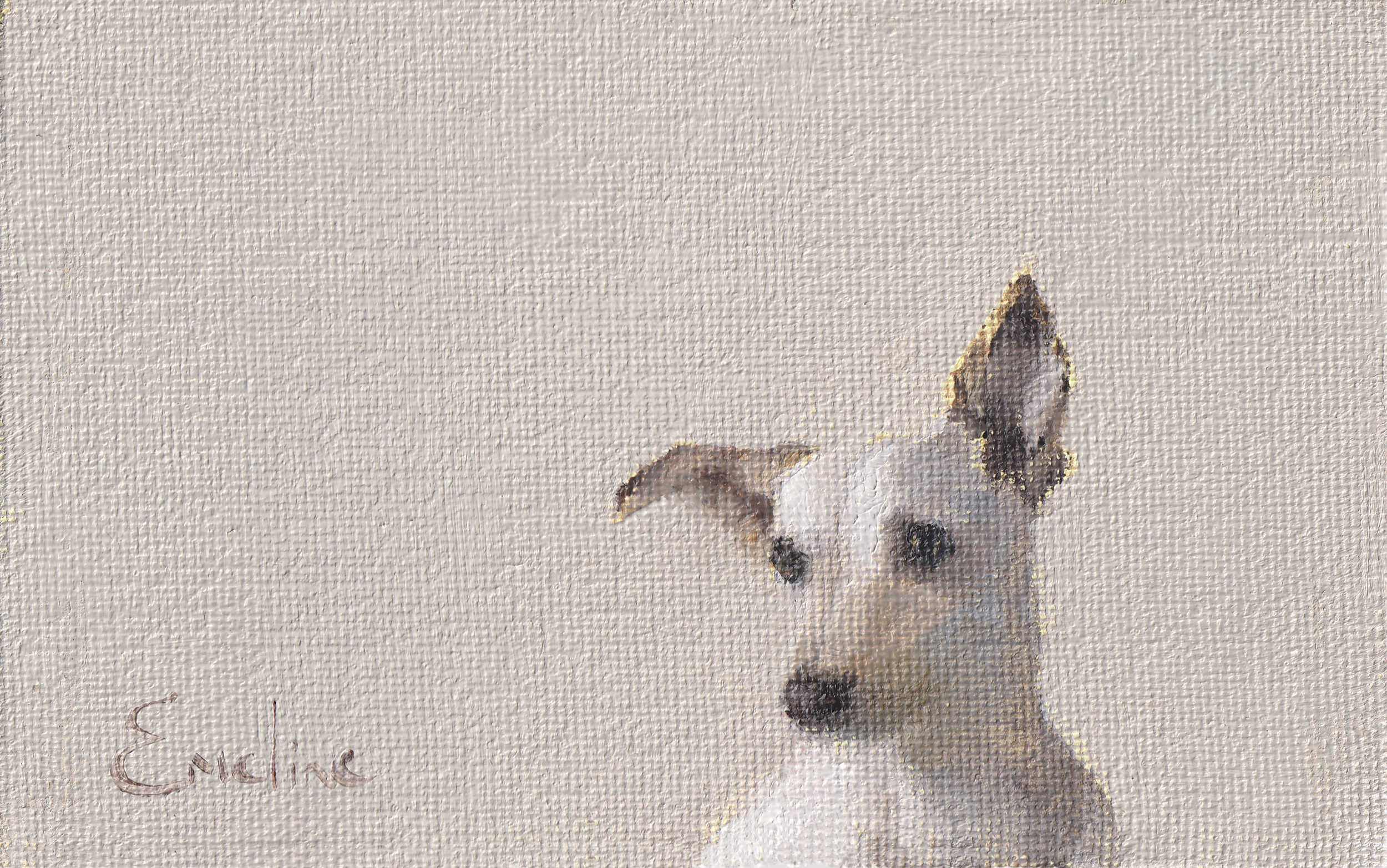 Greetings Card – Little Terrier