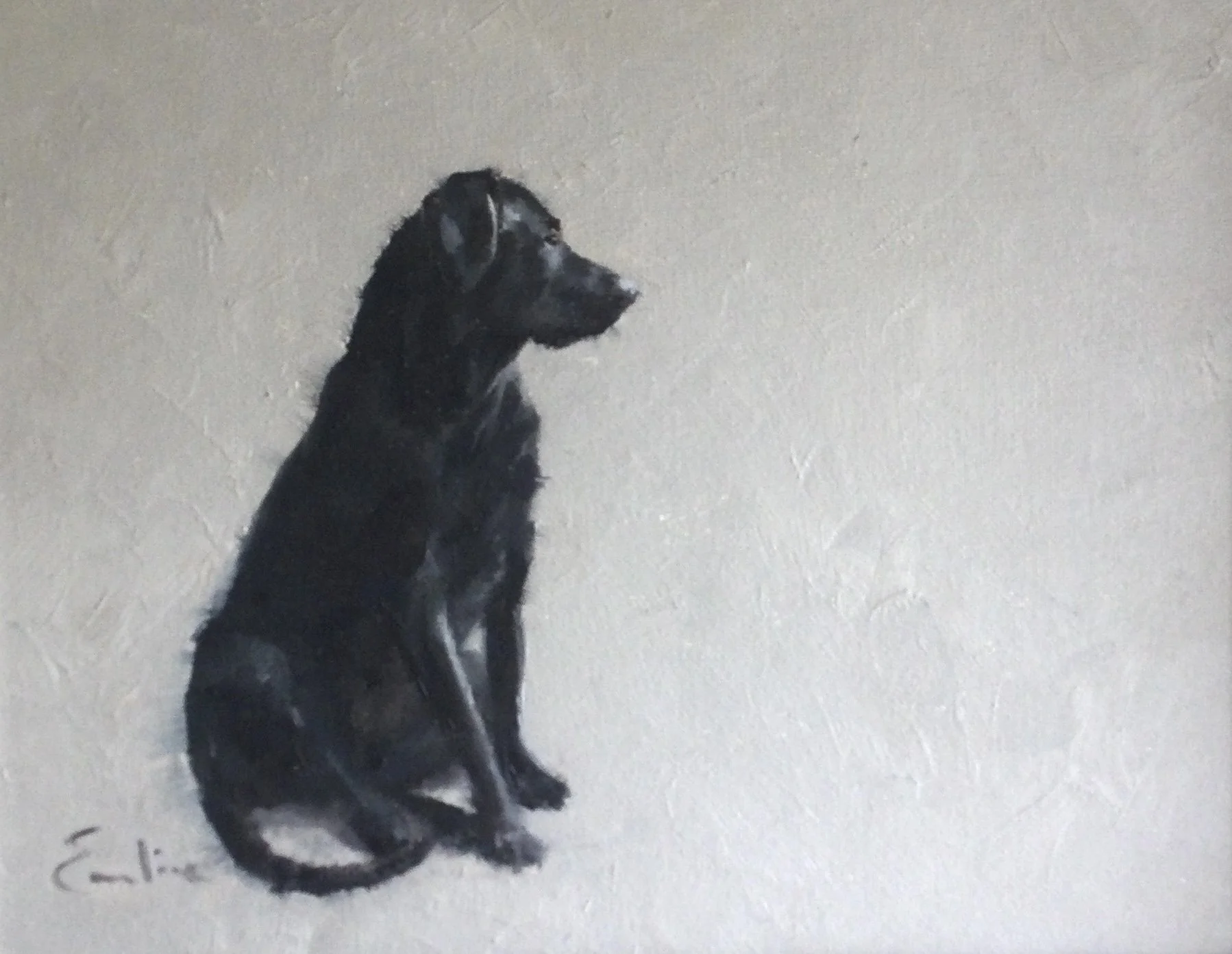 Limited Edition Print - 'Waiting' 16" by 12" Original Crop