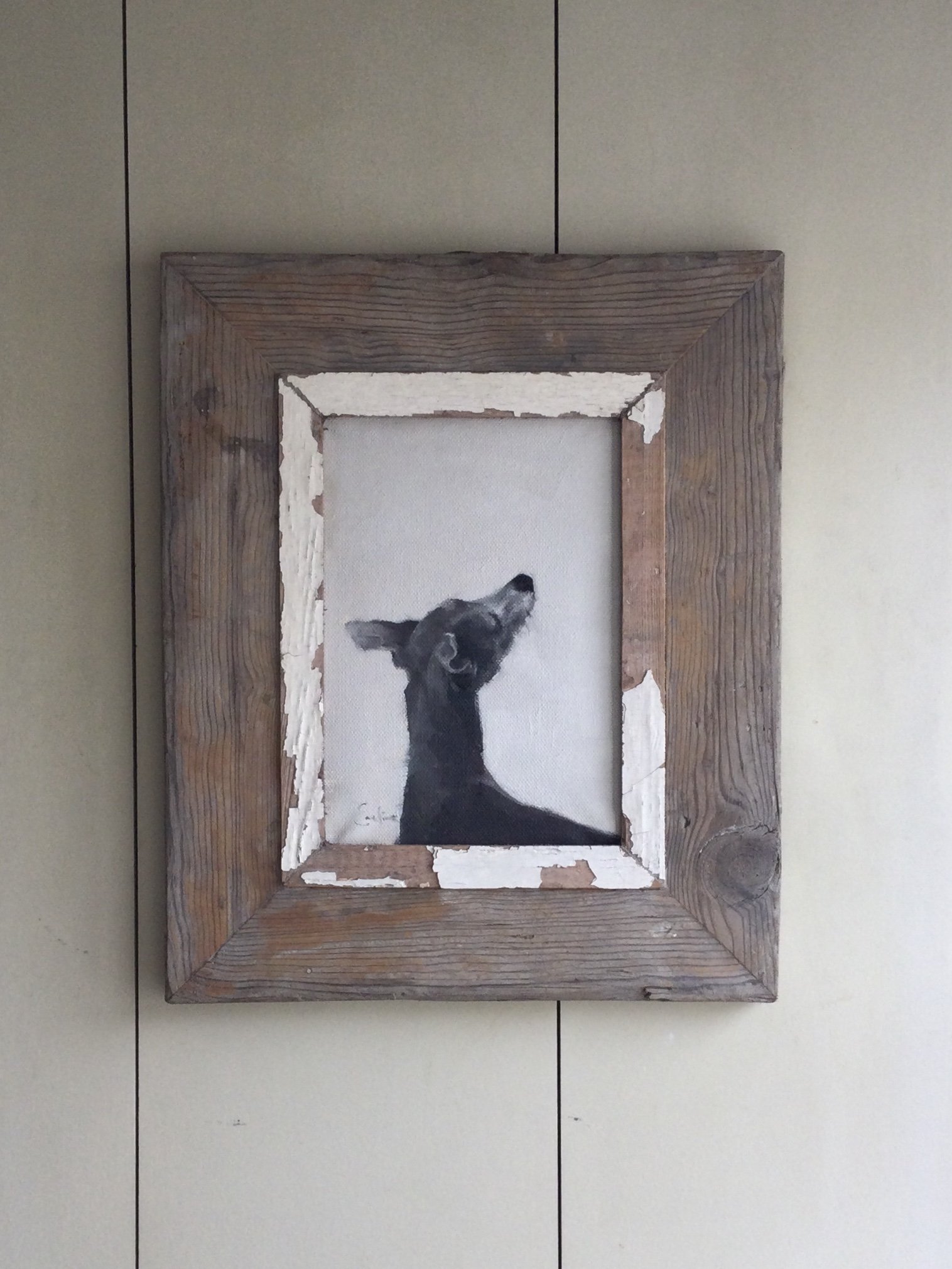 Framed Original Oil Painting - Grace