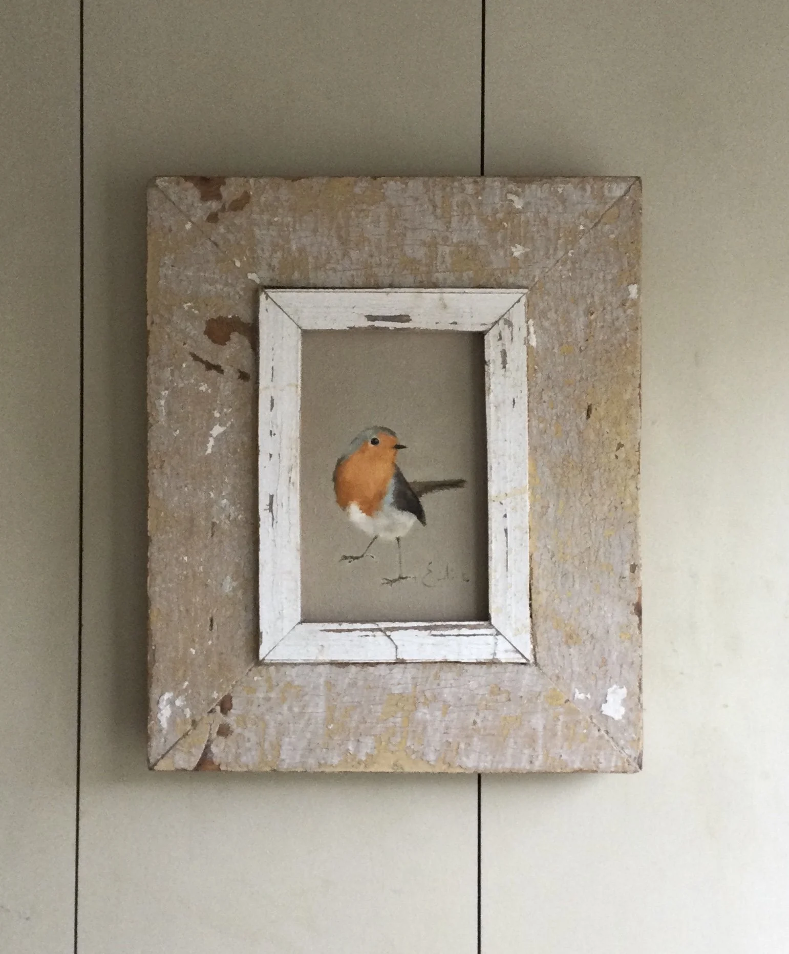 Original Oil Painting - 'Cheeky Robin'