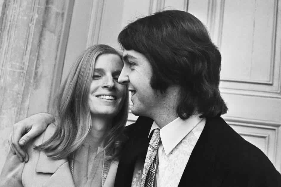 March 12, 1969 - Paul McCartney married Linda Eastman. Their love story is one for the ages.

After the Beatles broke up, the two lived at High Park Farms in Scotland with their daughter Heather and their growing family. That time in his life, in add