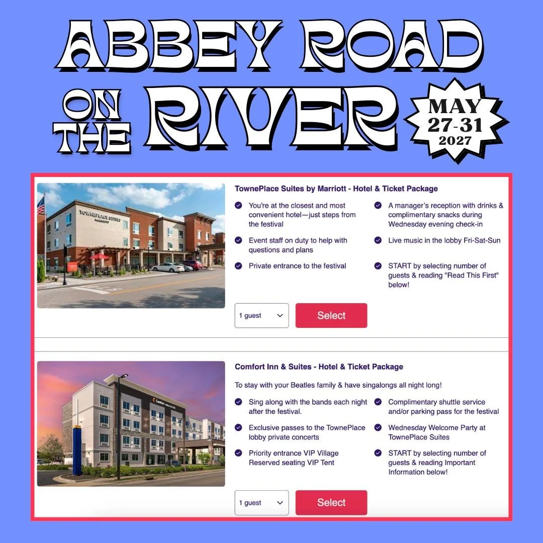 Get your Hotel + Ticket Package for AROTR 2027! 

Choose between our two host hotels:
🏩 TownePlace Suites:
- You're at the closest and most convenient hotel&mdash;just steps from the festival
- A manager&rsquo;s reception with free hors d'oeuvres du