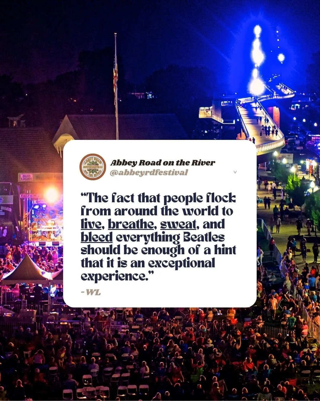 "The fact that people flock from around the world to live, breathe, sweat, and bleed everything Beatles should be enough of a hunt that it is an exceptional experience."

➡️ Share this with a friend you just can't convince to come with you 