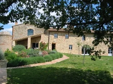 View to Farmhouse from Pool