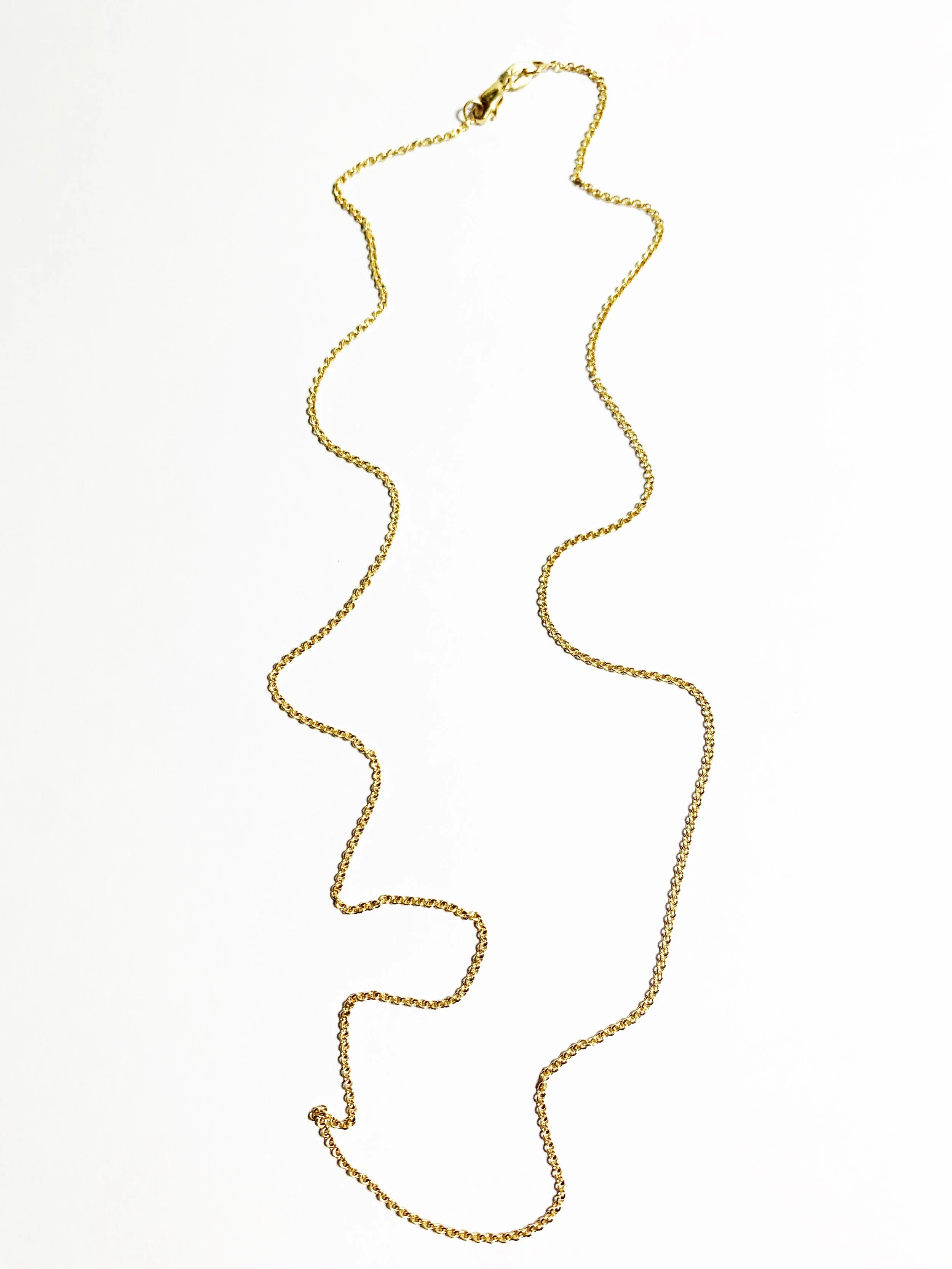 18k Yellow Gold Trace Chain