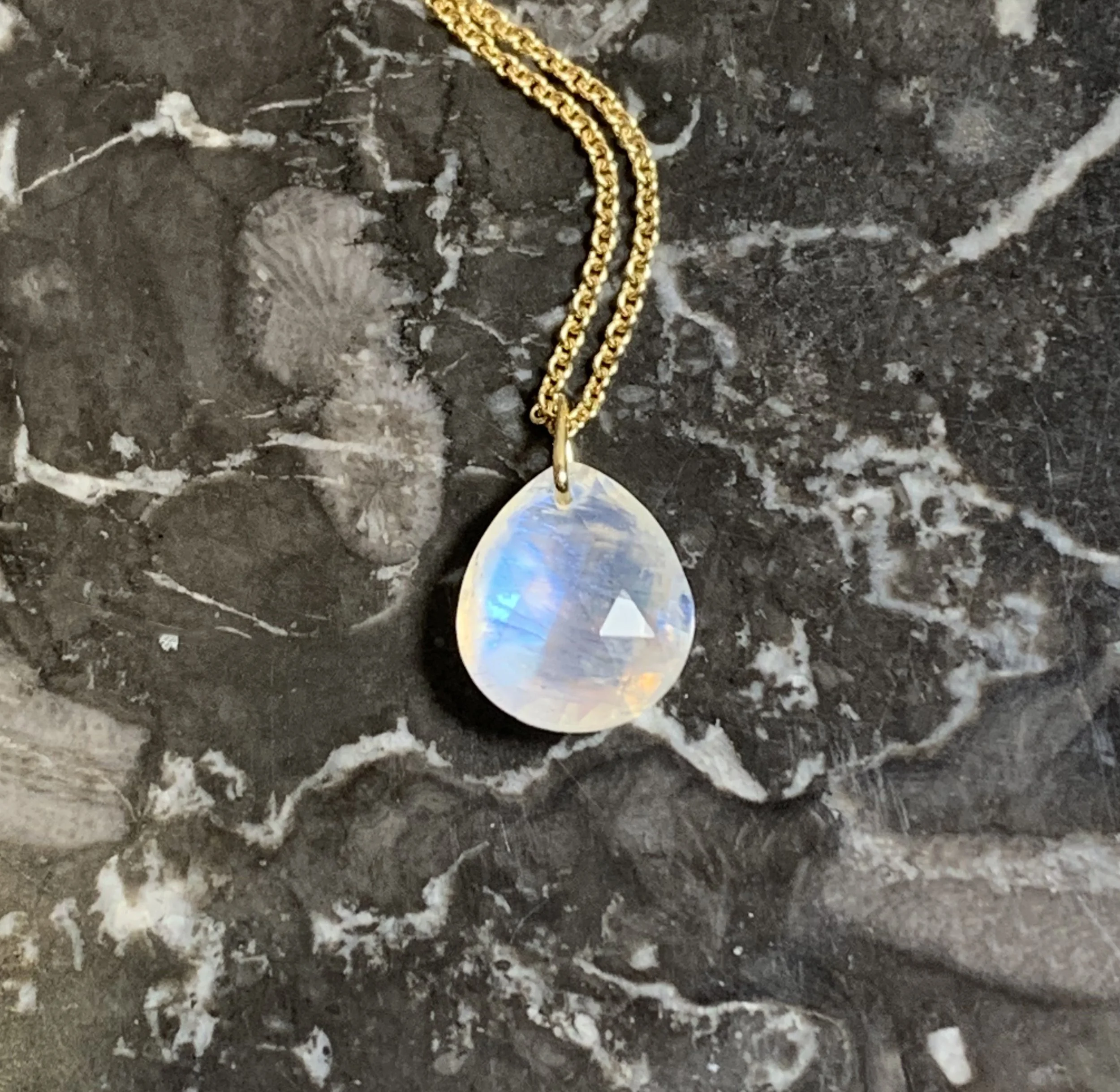 Rainbow Moonstone Pendant (Copy)