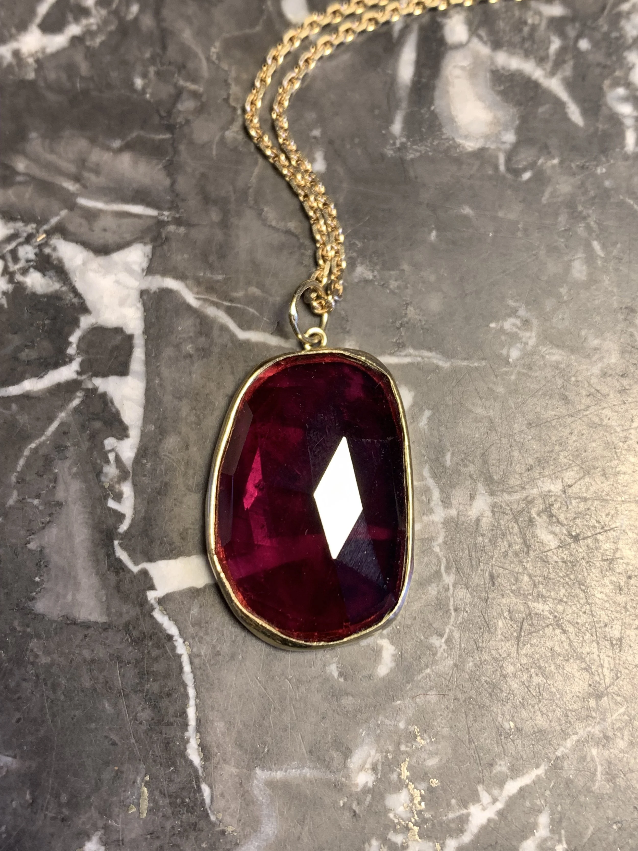 A gorgeous Pink Tourmaline Pendant