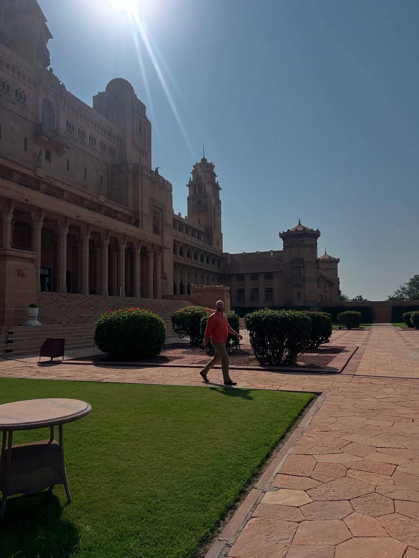 So heaven to be back in India for special celebrations and for Diwali&hellip; Thank you 😍🥰😍

@raashotels 
@umaidbhawanpalace