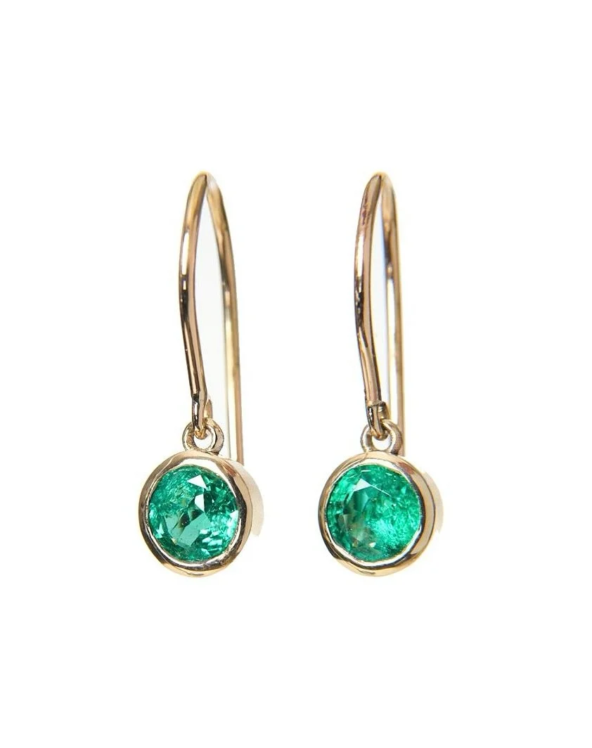 Emerald Dreams &hellip;. Do come true ! 

Emeralds in 14k yellow gold 

#emeraldjewellery #emeraldearrings