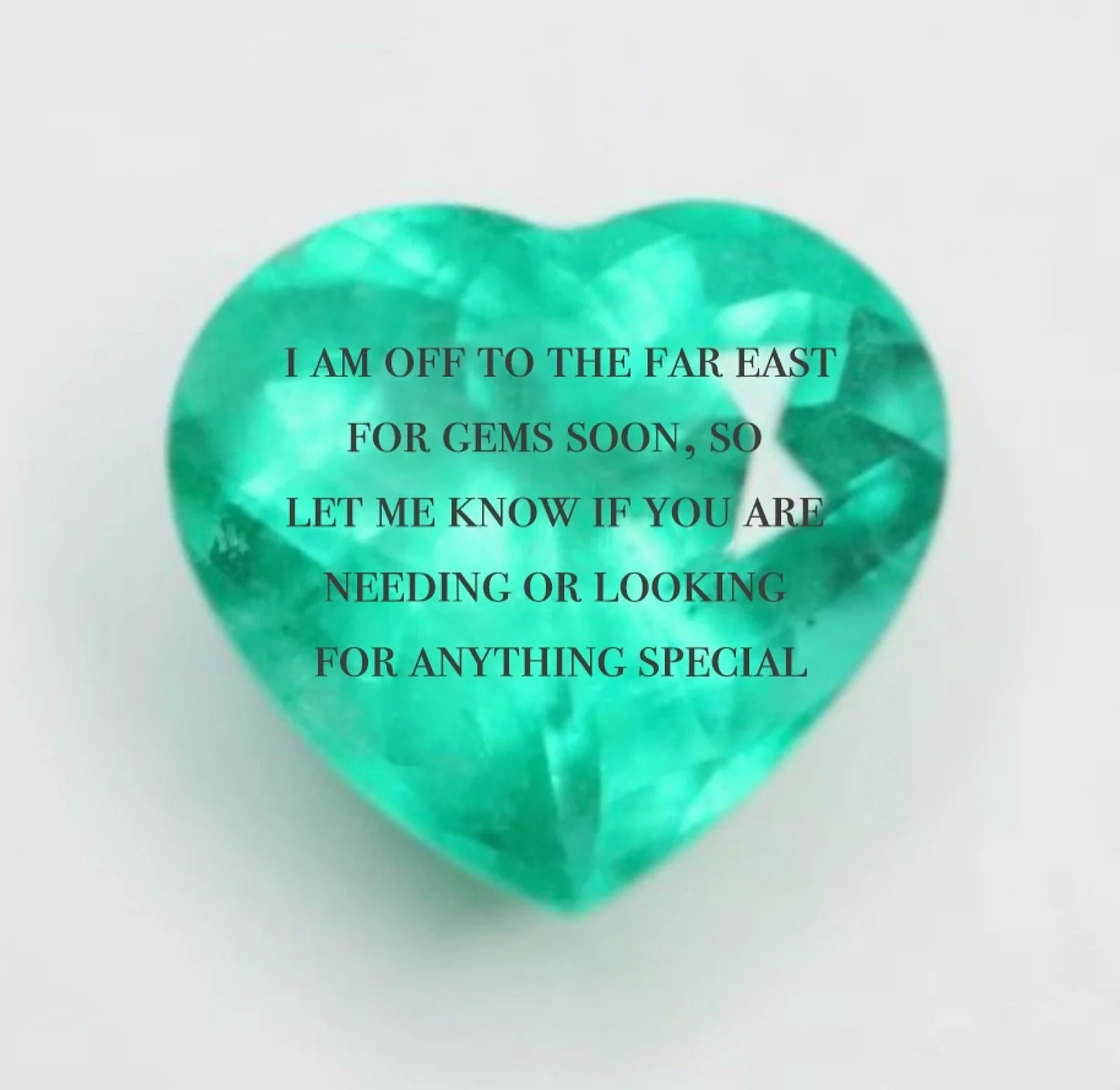 Let me know if I can find you anything whilst I am in the far east hunting for gems.. I am off the beginning of Feb for 5 days&hellip;
DM me.. 🧐💎

#commission #bespokegemstone #gemsforsale