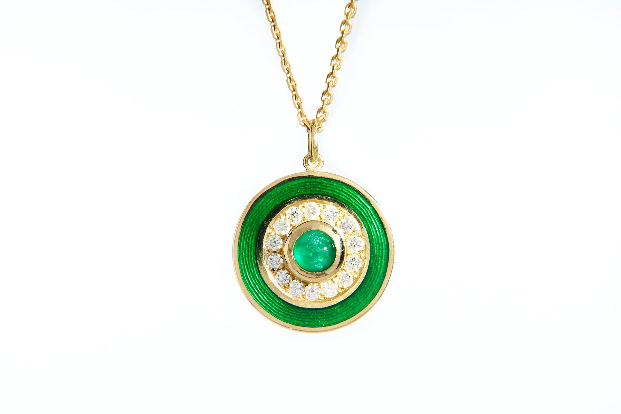 Emerald Enamel Diamond Pendant 1.jpg