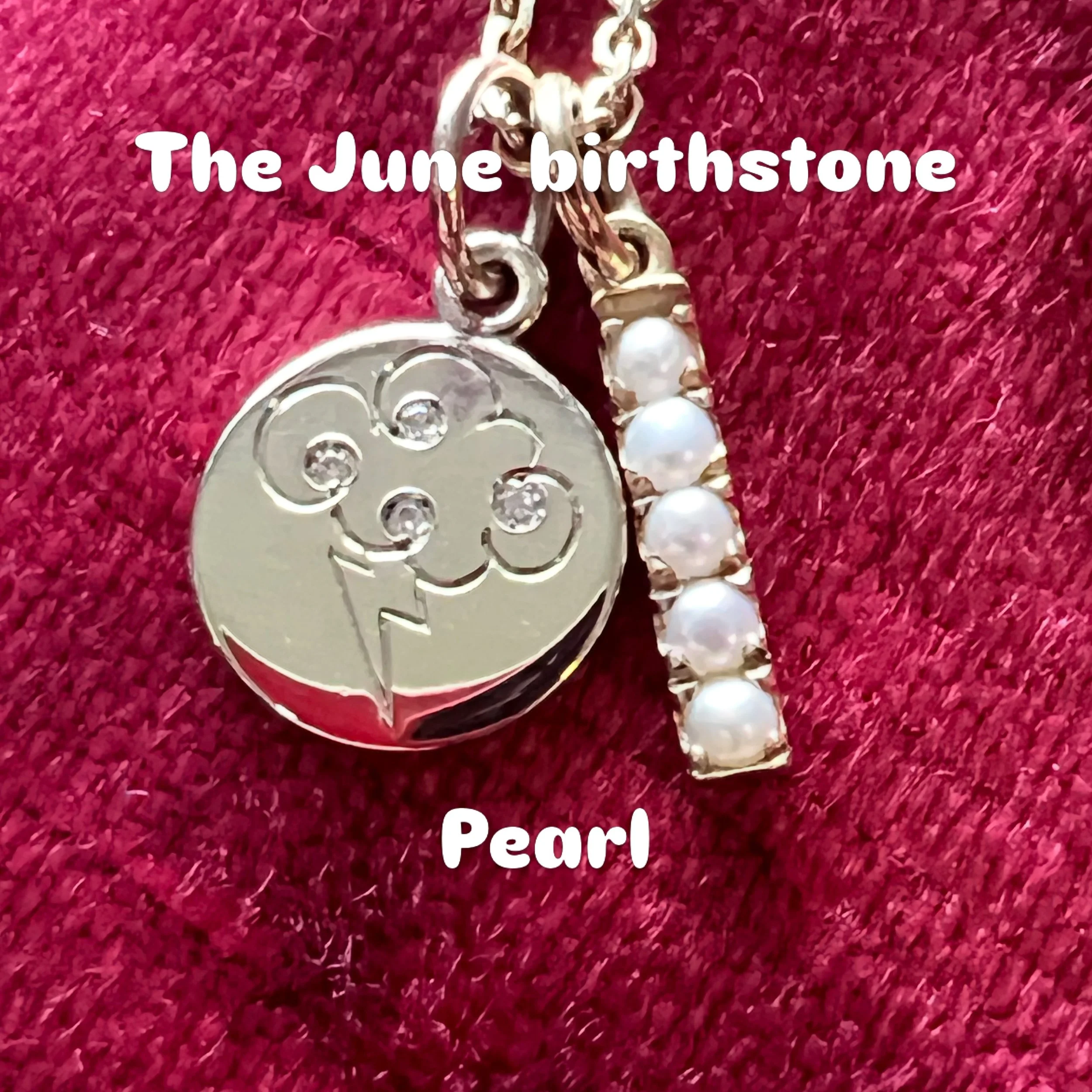 Add a little strip of birthstone gems to your life, June Birthdays = Pearl 🤍🤍🤍🤍