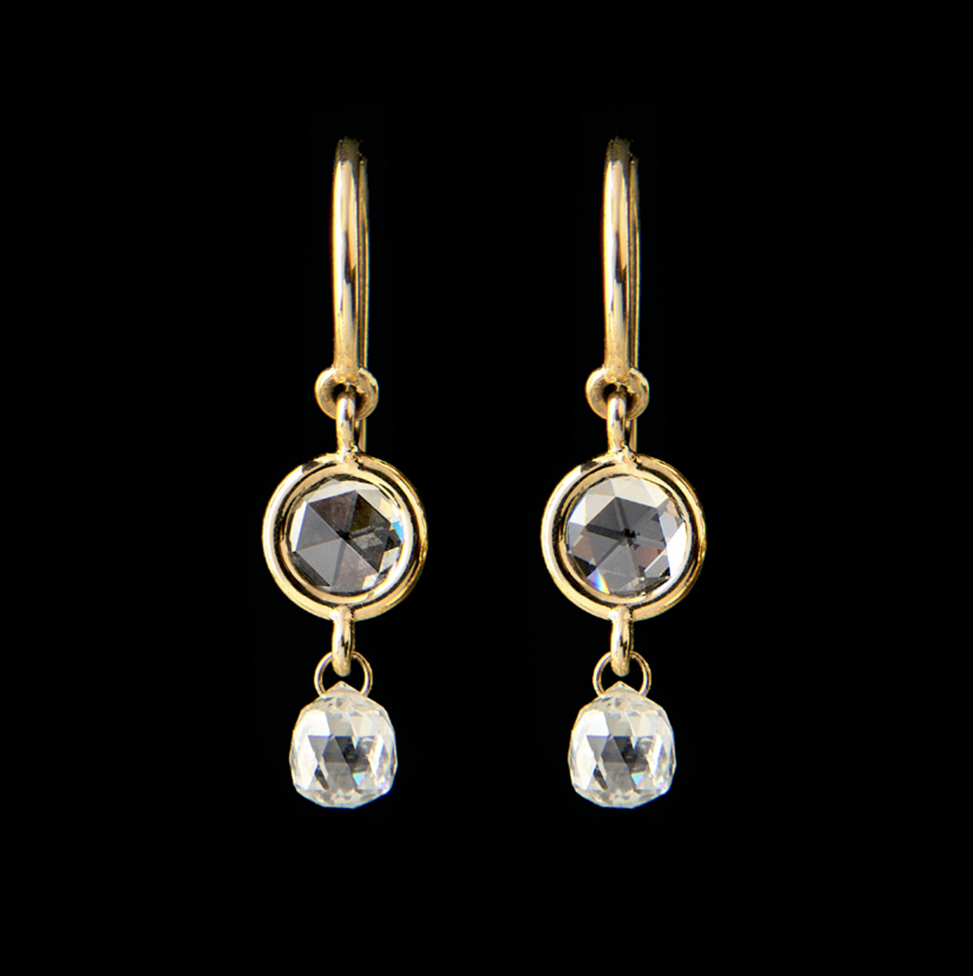 Diamond Single drop Earring
