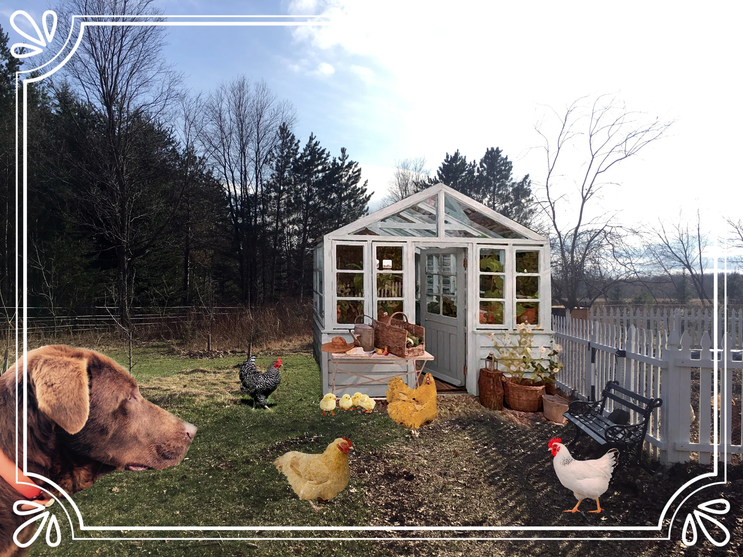 AND A GREEN HOUSE FOR SUSTAINABLE LIVING ...