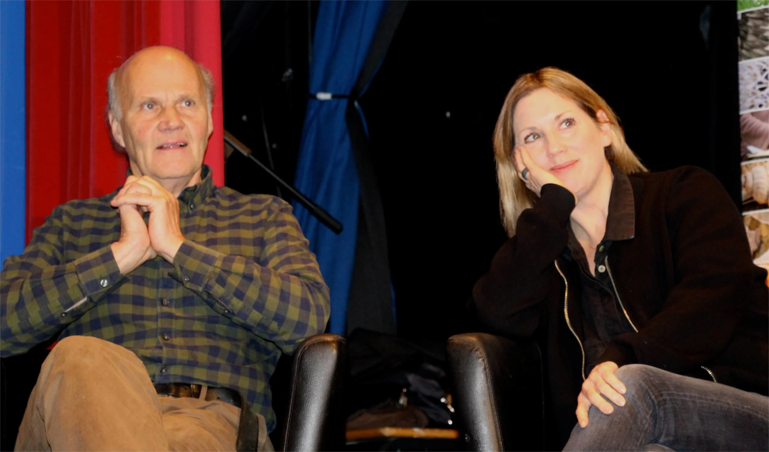 Malcolm Green and Jo Joelson © Tim Birkhead