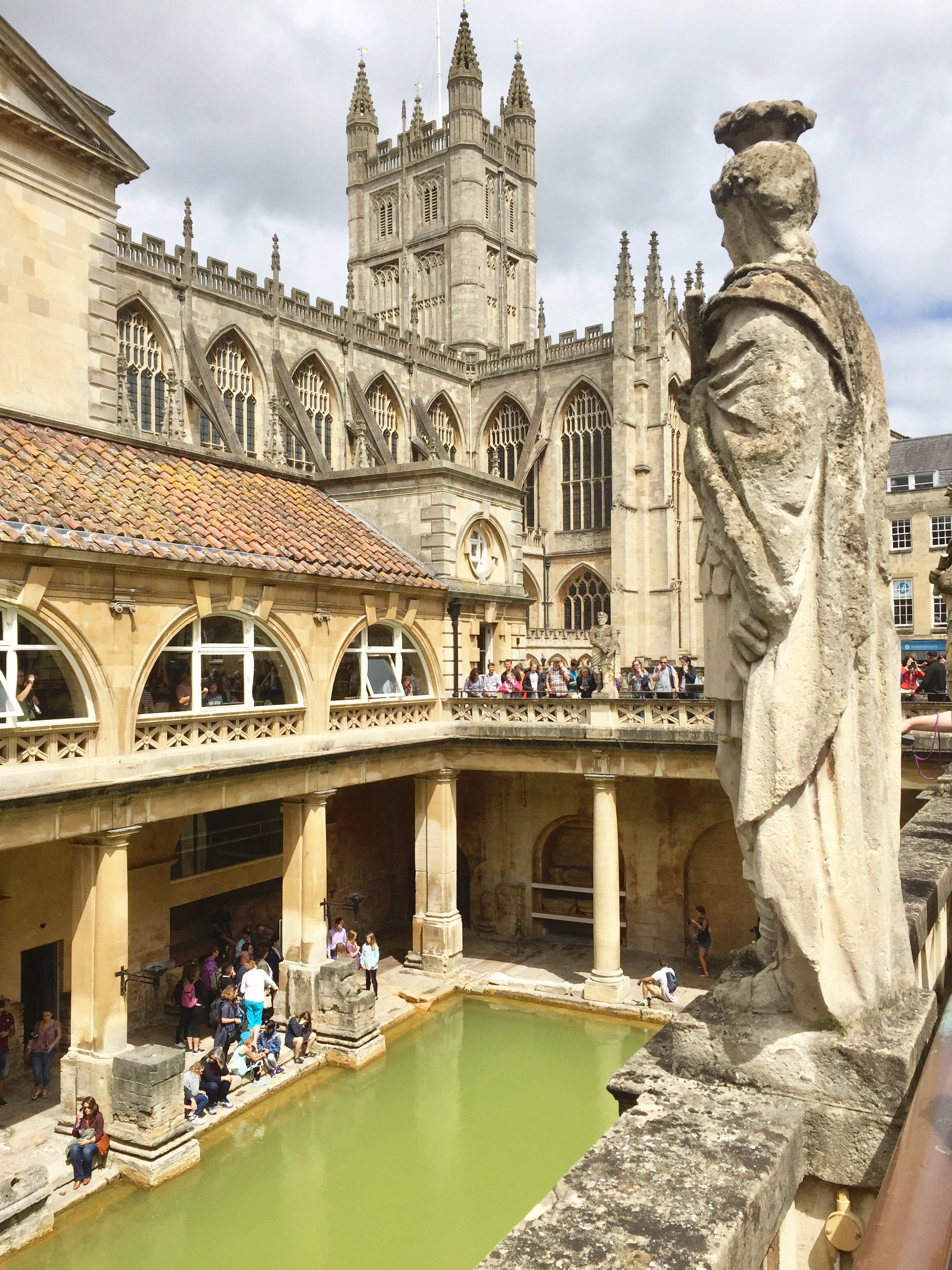 Roman Bath    photo by L.D. Van Cleave