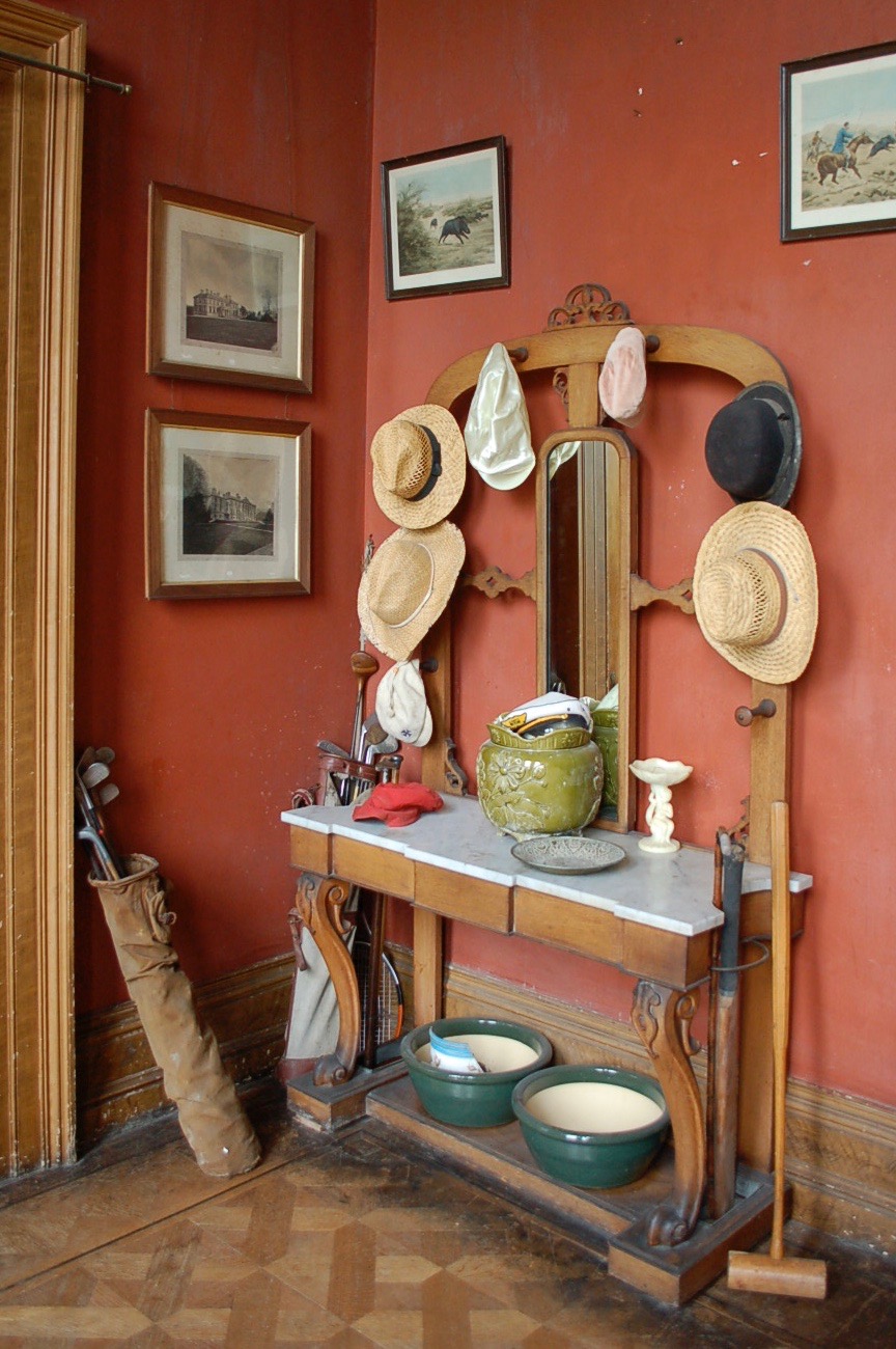 Old Irish Hall Entryway    photo by L.D. Van Cleave