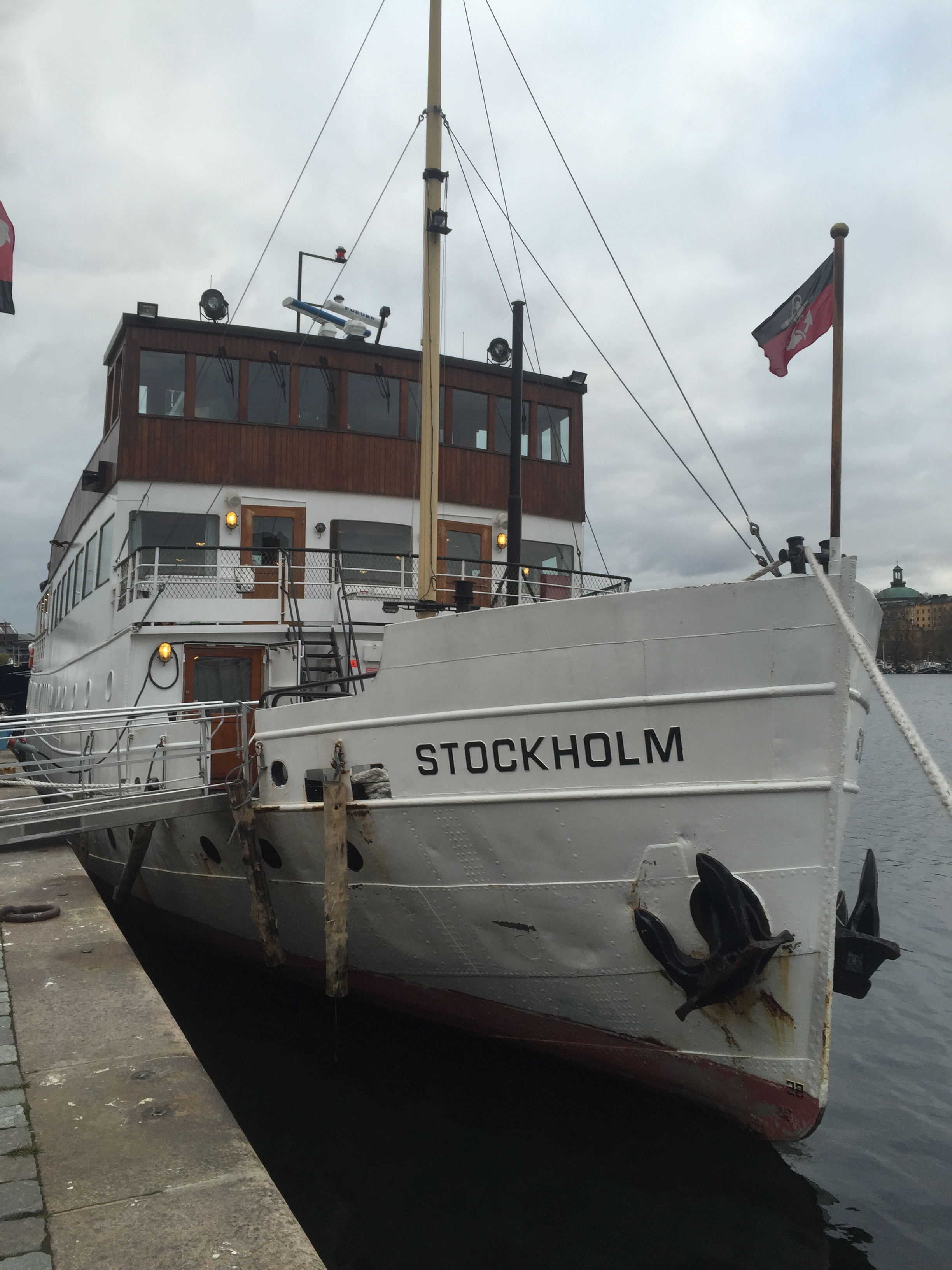 Stockholm Boats    photo by L.D. Van Cleave