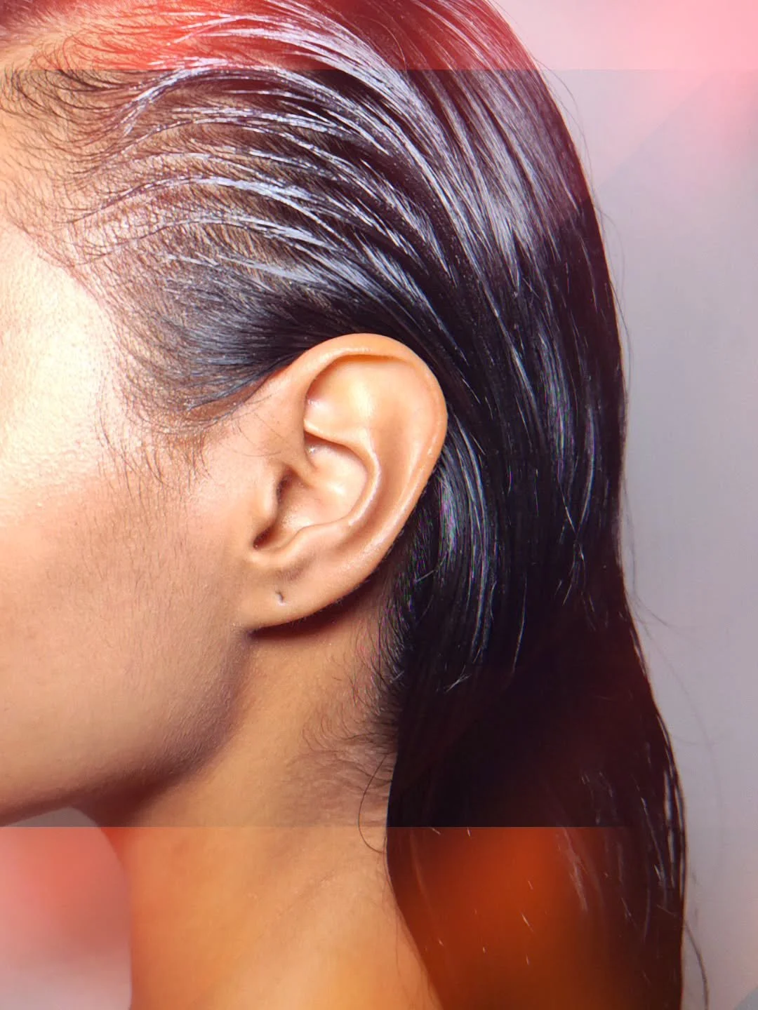 Inspired by the intersection of industrial grit and high-fashion glam, I love exploring my own contrasts through personal work.

This look is sleek and liquid, mimicking the cold shine of metal or glass, yet it retains the raw, tactile texture of the