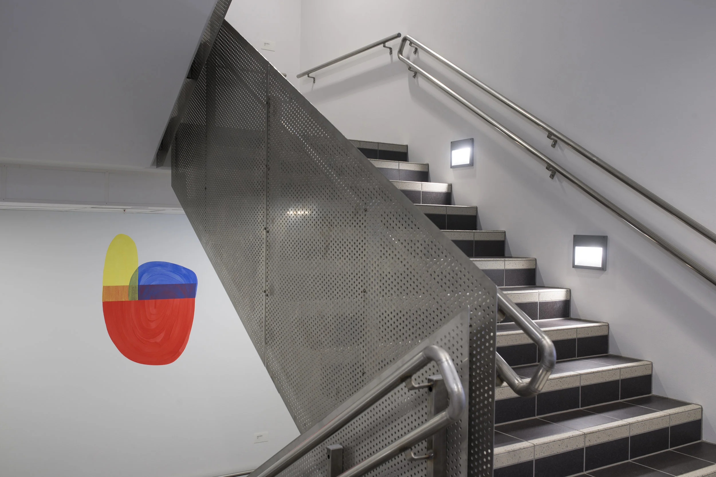  Index, silicate paint on wall, dimensions variable, 2012-14. 