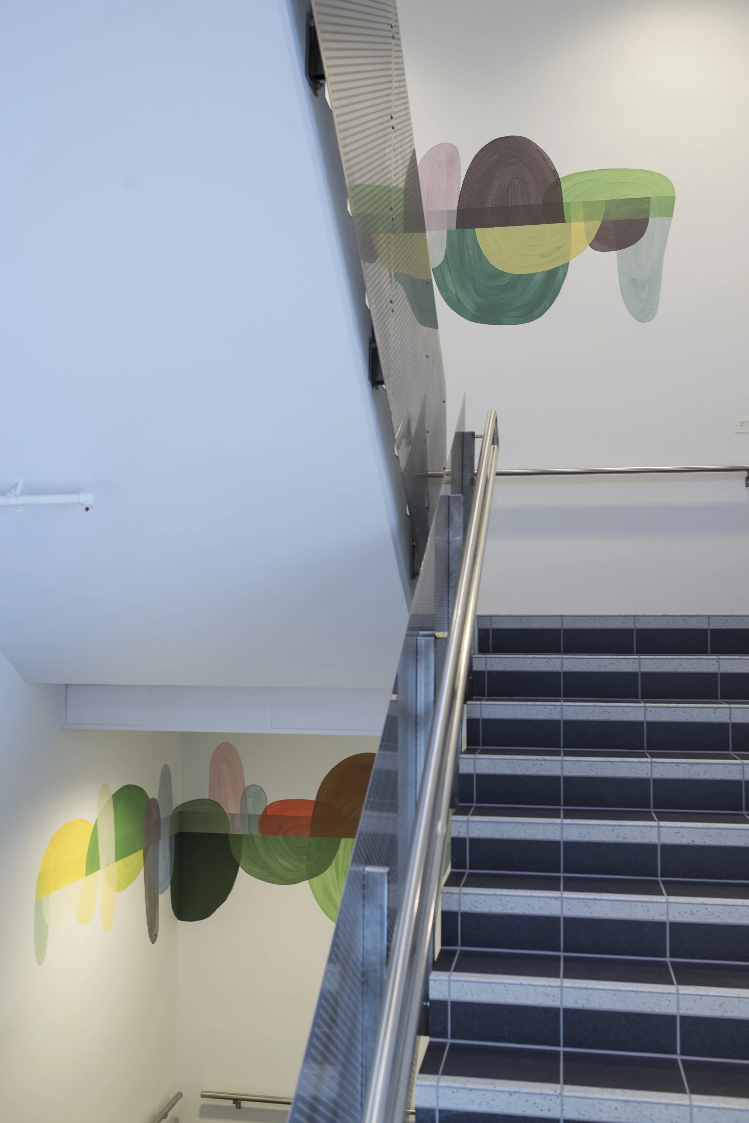  Index, silicate paint on wall, dimensions variable, 2012-14. 