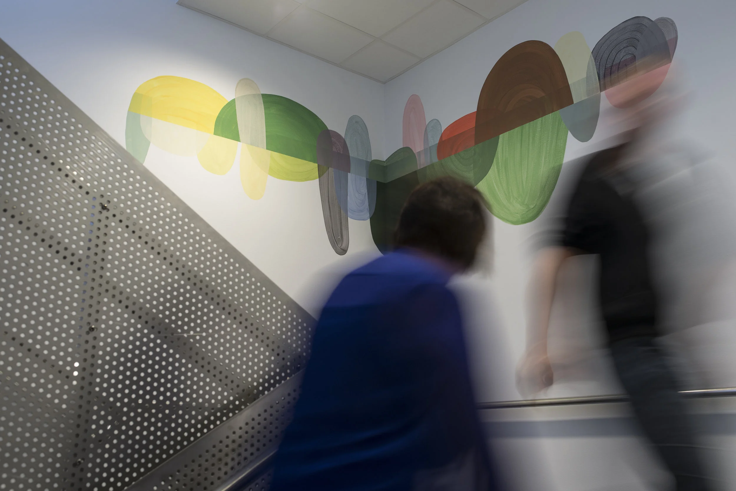  Index, silicate paint on wall, dimensions variable, 2012-14. 