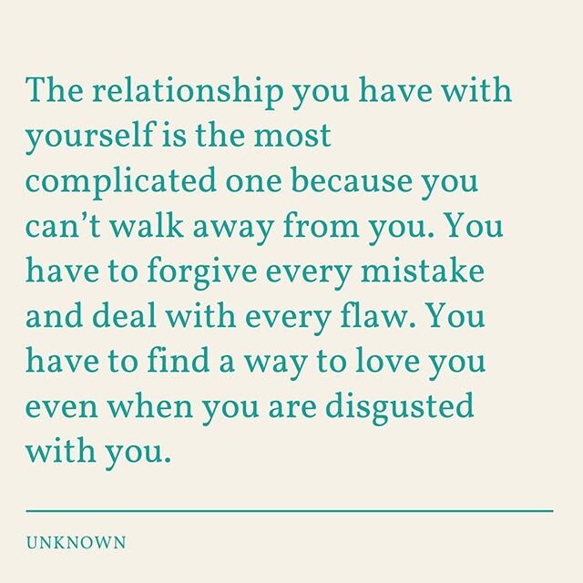 As long as we are learning we are ALWAYS going to be making mistakes, we are always going to feel like we are 'doing it wrong', 'getting it wrong', f*cking it all up... at times we will be!
.
.
BUT friends, it is better to be getting it wrong, so you