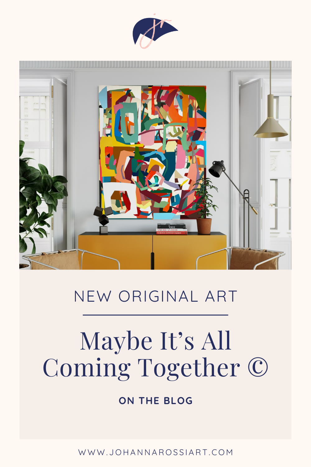 Maybe It’s All Coming Together – An Abstract Painting Four Years in the Making