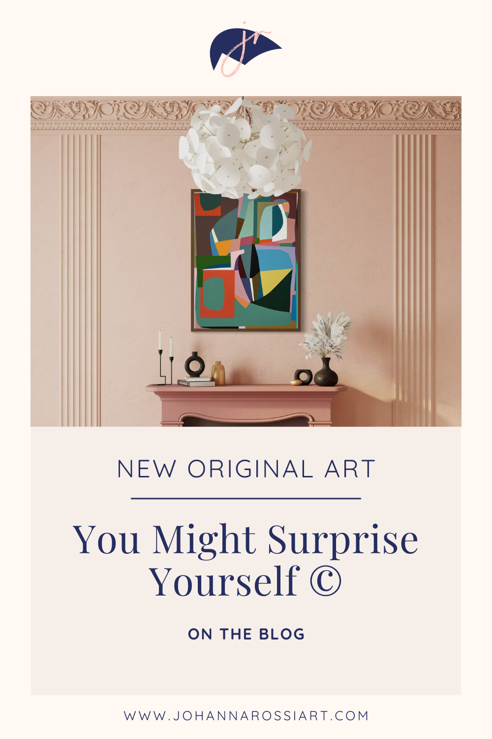 You Might Surprise Yourself – An Abstract Painting About Hidden Strength and Unexpected Breakthroughs