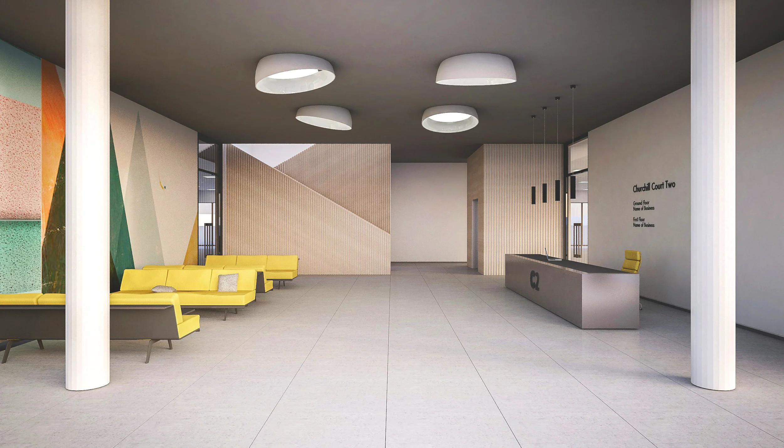 Crawley Reception CGI Branding Agency Sussex.jpg