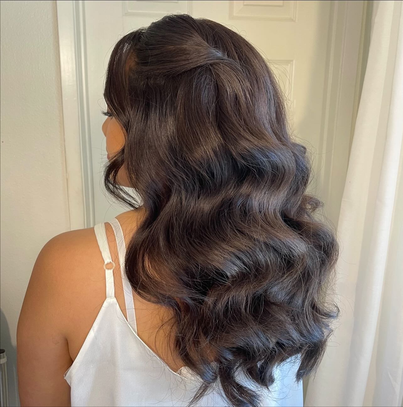 Obsessed with today&rsquo;s stunning Bride! Congratulations Jessamine. 

Vendor Shoutouts:
Hair + Makeup | @serenebeautyartistry 
Venue | @quailranchevents
Catering | @commandperformancecatering
Photography | @junedayphoto 
Videography | @junedayfilm