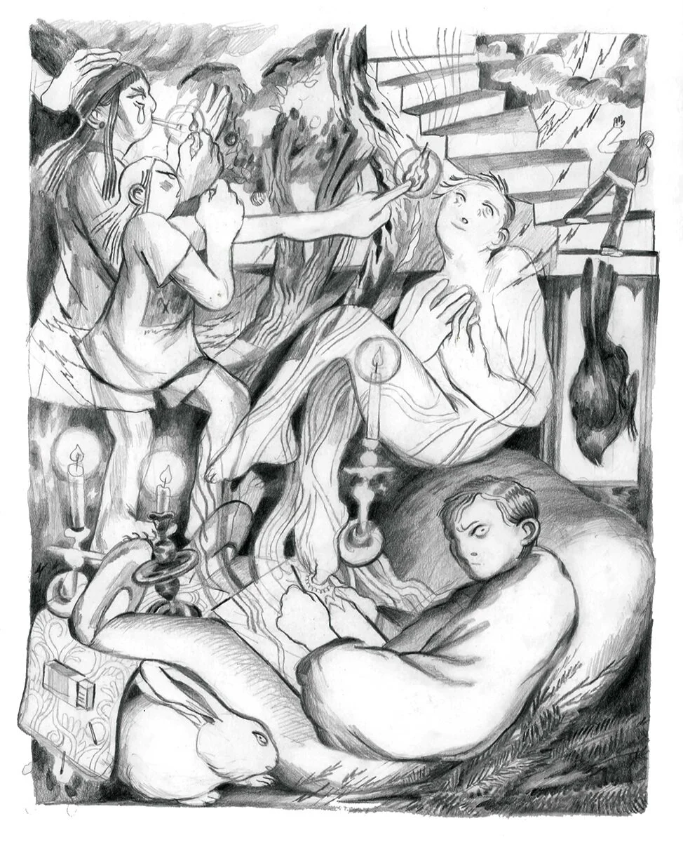 Becoming reacquainted with an entire lifetime of Selves as you pass through spaces you've occupied at many different points and chapters
