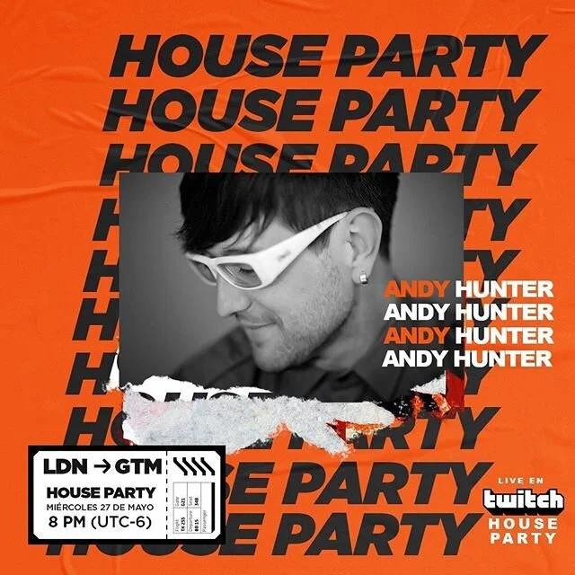 Excited to be playing on @emasound house party on Twitch this coming Wednesday 8pm Guatemalan time! Head over to www.twitch.tv/emasound 👍🏻🤓.