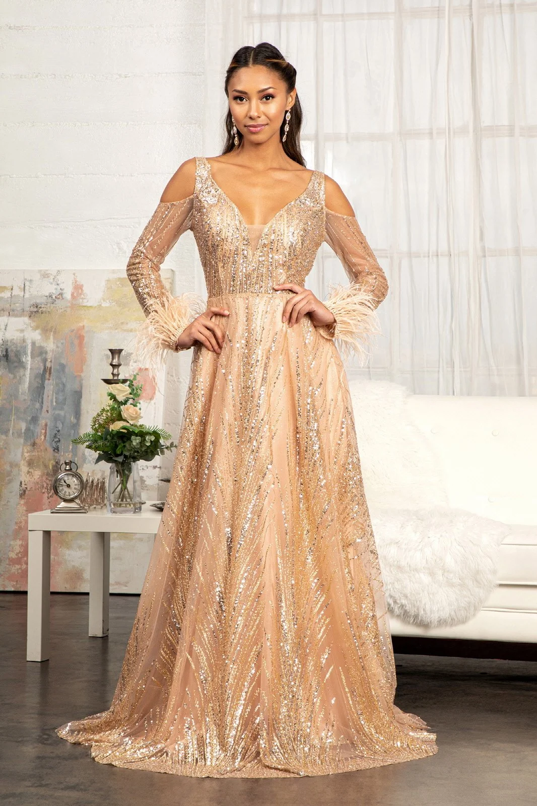 gl3041-rose-gold-1-long-prom-pageant-mother-of-bride-sequin-glitter-netting-sequin-glitter-sheer-open-zipper-v-back-long-sleeve-illusion-v-neck-a-line-feather.jpeg