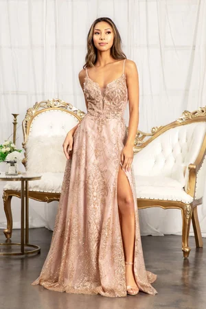 slim fit dress slacks Backless Mesh Sequin Perspective Long Dress(Including Underwear) – Parthea  Fashion main image 0