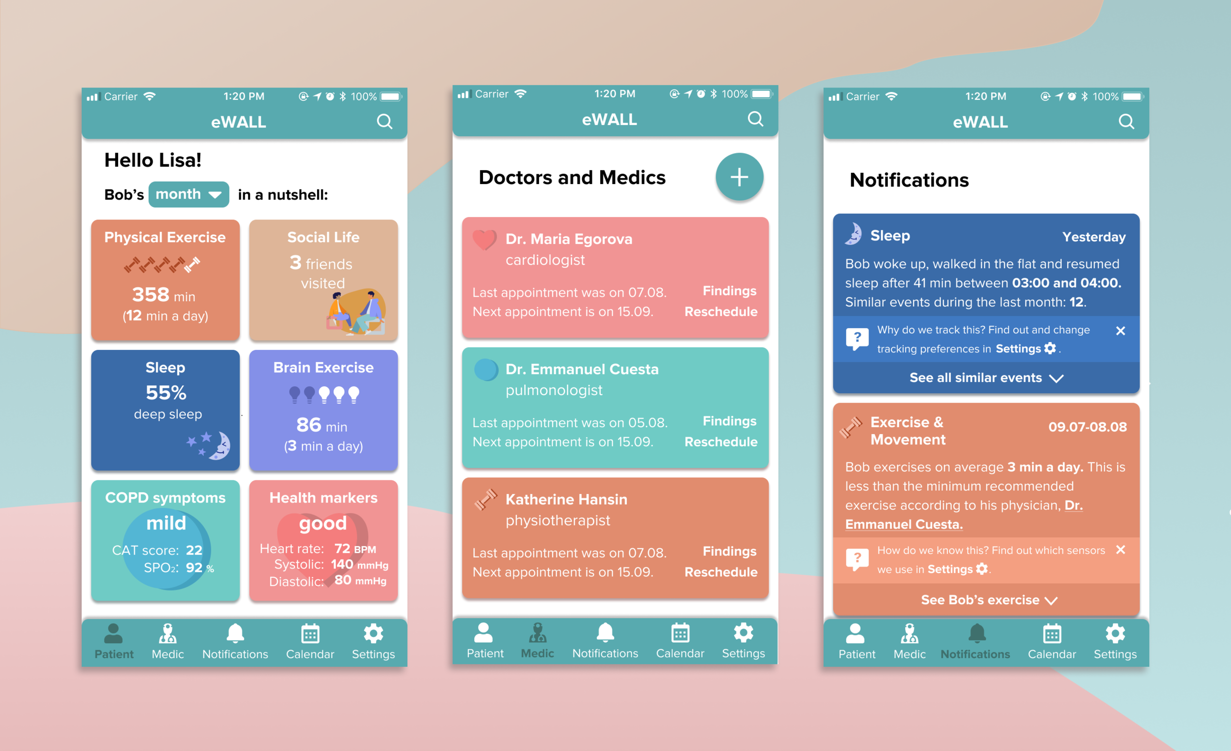 eWALL for Active Long Living — Angeliki Angeletou
