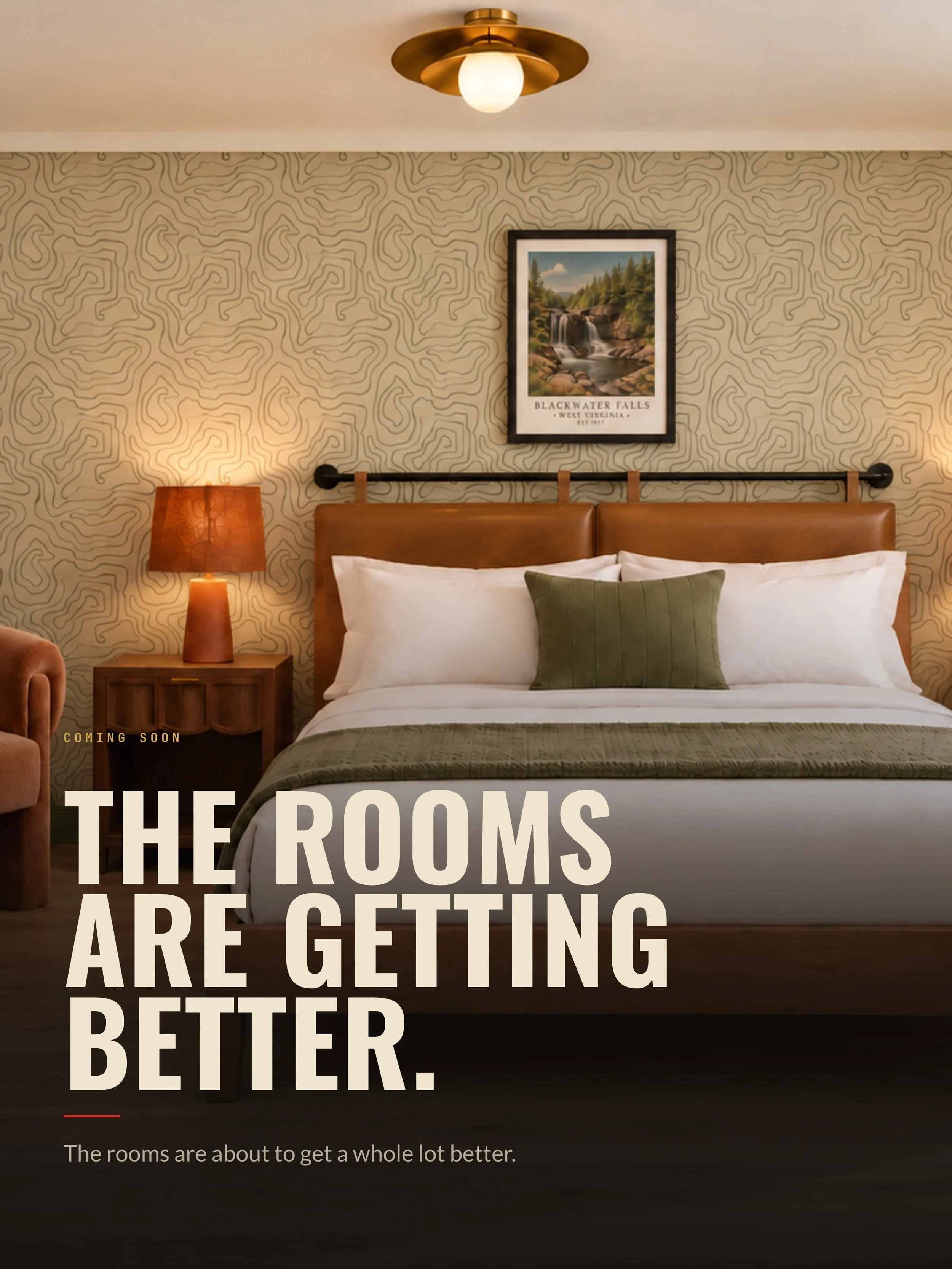 Something big is coming to The Billy. 🏗️

We&rsquo;re renovating our rooms&hellip; and the before and after is going to be something!

Swipe to see what&rsquo;s on the way. 👉

#thebillymotel #daviswv #westvirginia